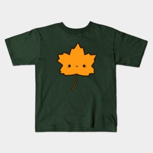 Cute autumn leaf Kids T-Shirt